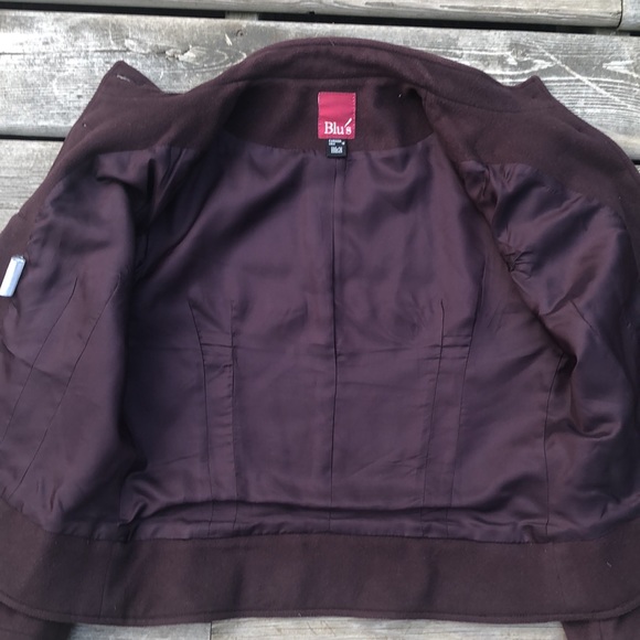 Blu’s Womens Wear Wool Blend Blazer jacket - Picture 12 of 13